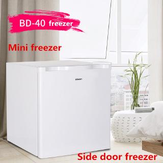 [Sea Shipping] bd-40 Small Freezer Domestic Small Full Freezer Refrigerator Refrigerator Refrigerator Breast Milk Refrigerator Side Open