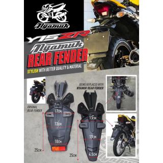 [Shop Malaysia] Pnp Y15zr Mosquito Repellent Rear Tail Rear Fender Exciter150 Mx King150 Ysparepart Sniper150 Y15zr V1 V2