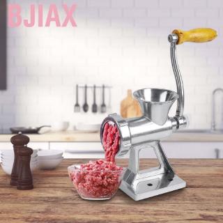 Bjiax Meat grinder home kitchen manual meat hand crank pepper mincer