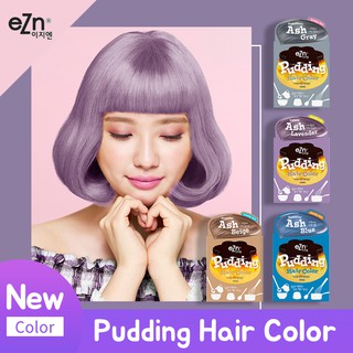 [eZn] New Pudding Hair Dye 140ml / Smoky Ash / Olive Young