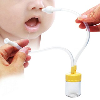 Cleaner Runny Nose Vacuum Aspirator Baby Suction Nasal Inhale Safe Mucus (1)