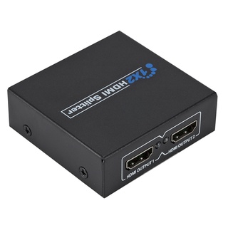 ★SG Ready Stock★HDMI Splitter 1 in 2 Out 1x2 HDMI Display Duplicate/Mirror HDMI Splitter 1 to 2 Amplifier