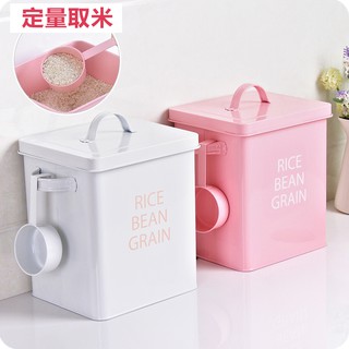 Fashion rice barrel anti-insect mildew barrel multi-function storage bucket