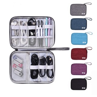 Travel Wire Bag Portable Waterproof Cable Pouch USB Electronics Charger Organizer Digital Gadget Kit Cosmetic Case (1)