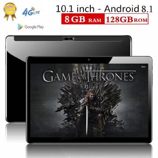 2020 NEW 8G+128G Tablet Dual Camera 10.1" 2.5D Curved FHD WIFI Android Metal Tablet