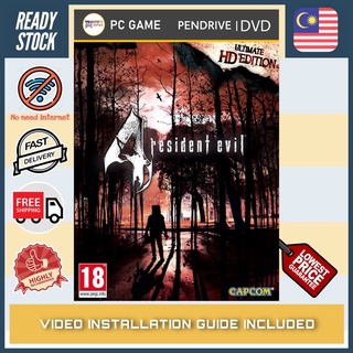 [PC Game] Resident Evil 4 Ultimate HD Edition - Offline [DVD | Pendrive]