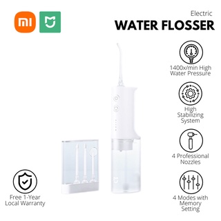 Xiaomi Mijia Electric Water Flosser｜Oral Irrigator｜Teeth Jet Floss｜Type C Rechargeable｜Waterproof IPX7