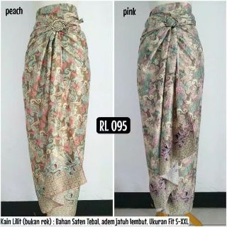 Batik wrap skirt free size