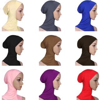 Hot Cotton Muslim Inner Hijab Caps Islamic Underscarf Hats Ninja Hijab (1)