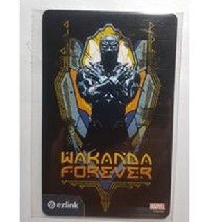 Black Panther Marvel Ezlink Card