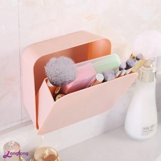 Storage Boxes Kitchen Bathroom Toothbrush Wall Mount Holder Bins Makeup Cosmetic Organizer Home Groceries Container LT