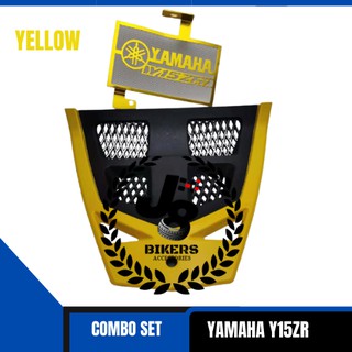 YAMAHA Y15ZR - COMBO 2 IN 1 SET = ENGINE COVER + COOLANT RADIATOR NET COVER