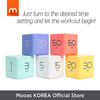 mooas Cube Timer, Time management, Kitchen timer, Kids timer, Workout timer, timer, timer clock, SNS hot