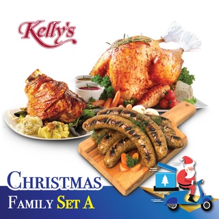 [Preorder] Christmas Roast Turkey Family Set A Chilled Set - 6.3Kg (serves 12-15pax)
