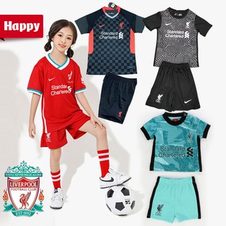 2020- 21 LFC Mens Third Stadium Jersey Infant 20/21 Baby Teal Short Set newest For Kids Top Quality Liverpool MU Home Football Jersey Tshit Kid Thailand Version 20-21 Away Kit
