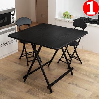 Folding dining table portable learning foldable simple folding table stall table