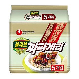 Nongshim Jjapaghetti 140g 5ea Instant Noodle Korean Food Mart SINGSINGMART