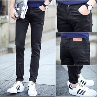 READY STOCK Men Jeans black Denim Fashion Trousers Pants seluar jeans lelaki
