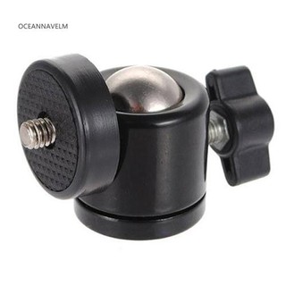 ★OA Black 1/4 360 Swivel Mini Ball Head Screw Camera Tripod DSLR Ballhead Stand