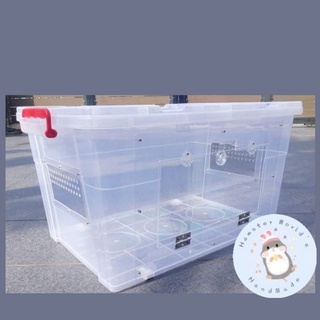 [Shop Malaysia] Hamster Cage Acrylic Storage Box 75L 🐹 【Hamster World's】