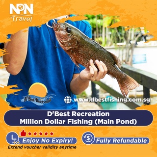 [D Best Recreation] dbest fishing Million Dollar Fishing (Main Pond) Session A/B/C Fishing/SG Activities/Attraction