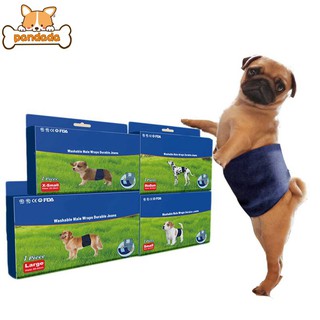 Pet Washable Diapers Bands for Dog Premium Reusable Male Dog Belly Wrap