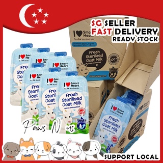 $1/pouch (NEW) 70ml SmartHeart Fresh Sterilized Goat Milk 100%