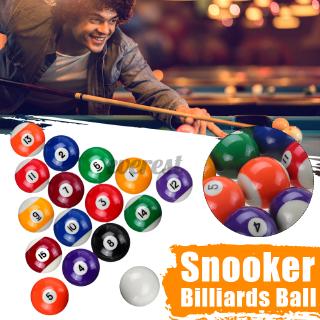 Snooker Billiard Balls 16pcs/Set 52.5mm/57mm Snooker American Billiards Precision Standard w/ Number
