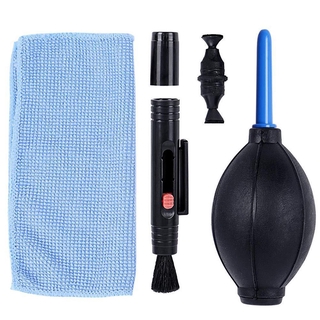 Dust Wipes Kit Air Keyboard Laptop Cloth Lens Brush Clean 3IN1 for Blower Camera Cleaning Camera kit Cleaner