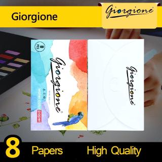 8 Sheets Giorgione 160g/m2 Aquarelle Painting Watercolor Paper 32K Hand Painted Paint Water Color Book Pad Art Supplies