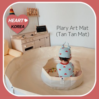 Tan Tan Play Art Mat/ Sensory Play / Play Mat / Waterproof / Stain Resistant / Premium / Made in Korea/ Non-toxic [Korean Toy]