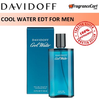 Davidoff Cool Water EDT for Men (40ml/75ml/125ml/200ml/Tester) Eau de Toilette CoolWater Blue [100% Authentic Perfume]