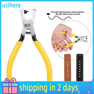[Seller Recommend] Carbon Steel Watch Puncher Belt Strap Hole Punching Plier Repairing Tool