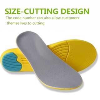 local seller Memory Foam Sport Insoles Sweat Absorption Pads Running Shoe Inserts Breathable Insoles Foot Care