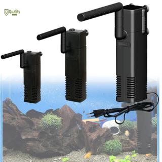 Internal Aquarium Filter Water Pump with Spray Bar Filtration Durable for Fish Tank