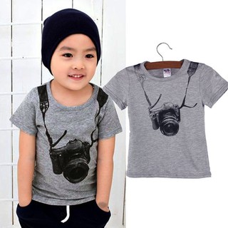 littlekids Baby Boys T-Shirts Tops Blouse Sportwear Outfits Kids Tank Vest