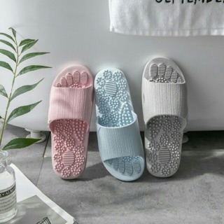 Home Slippers ️ Men Women's Foot Massage Slippers, Molded Sole, Anti-slip, With Thorns Massage Extremely Good For Health (1)