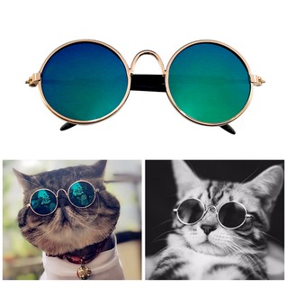 Fashion Cat Sunglasses Pet Accessories Summer Dogs Cats Glasses Grooming Black Green