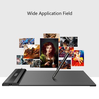 New VEIKK S640 4 x 6 inch Digital Drawing Tablet with Battery-free Pen