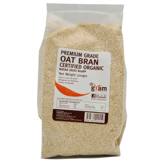 Dr Gram Organic Instant Oat Bran 500g