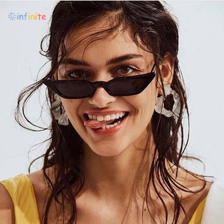 Retro Cat Eye Small Frame Sunglasses Women Sun Glasses Black Eyewear