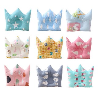9 Style Baby Kids Soft Cotton Cute Cartoon Anti-rollover Sleep Shaping Pillow