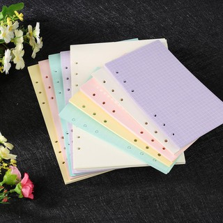 BFA_40 Sheets A5/A6 Filler Papers Loose-leaf Notebook 6 Holes Office School Supplies