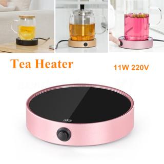 Becornce 220VPortable Mini Heater Electric Desktop Coffee Warmer Cup Mug Tray Office Home