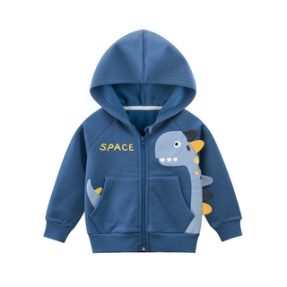 Korean Style Children's Clothing New Spring 2021 Autumn and Winter Kids' Overcoat Sweater Fleece Male Baby Clothes Wholesale 27kidsa