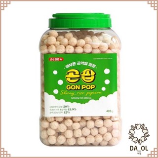 [Gonpop] Konjac Rice Popcorn 420g / Diet Diet Food Keto Snacks