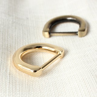 bag accessories high quality bold D ring gold D word buckle D buckle 2cmhaybo05