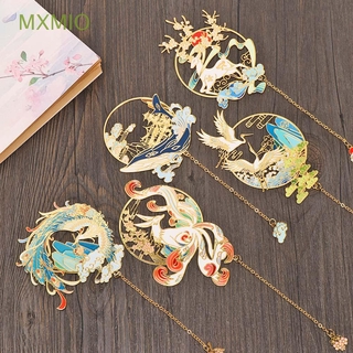 MXMIO Creative Bookmark Vintage Stationery Book Markers Fringed Hollow Student Gift School Office Supplies Metal Retro Book Clip