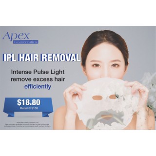 IPL Treatment ~ HAIR REMOVAL