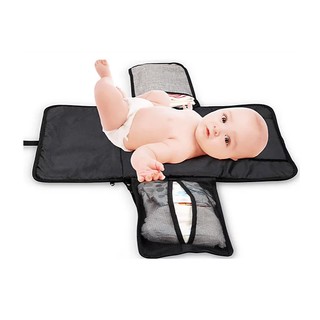 Waterproof Portable Travel Clutch Mat Foldable Baby Nappy Bag Diaper Changing Pad Changing Clutch